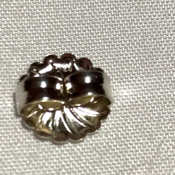 JUMBO Sterling Silver Earring Back - Picture 2 of 3